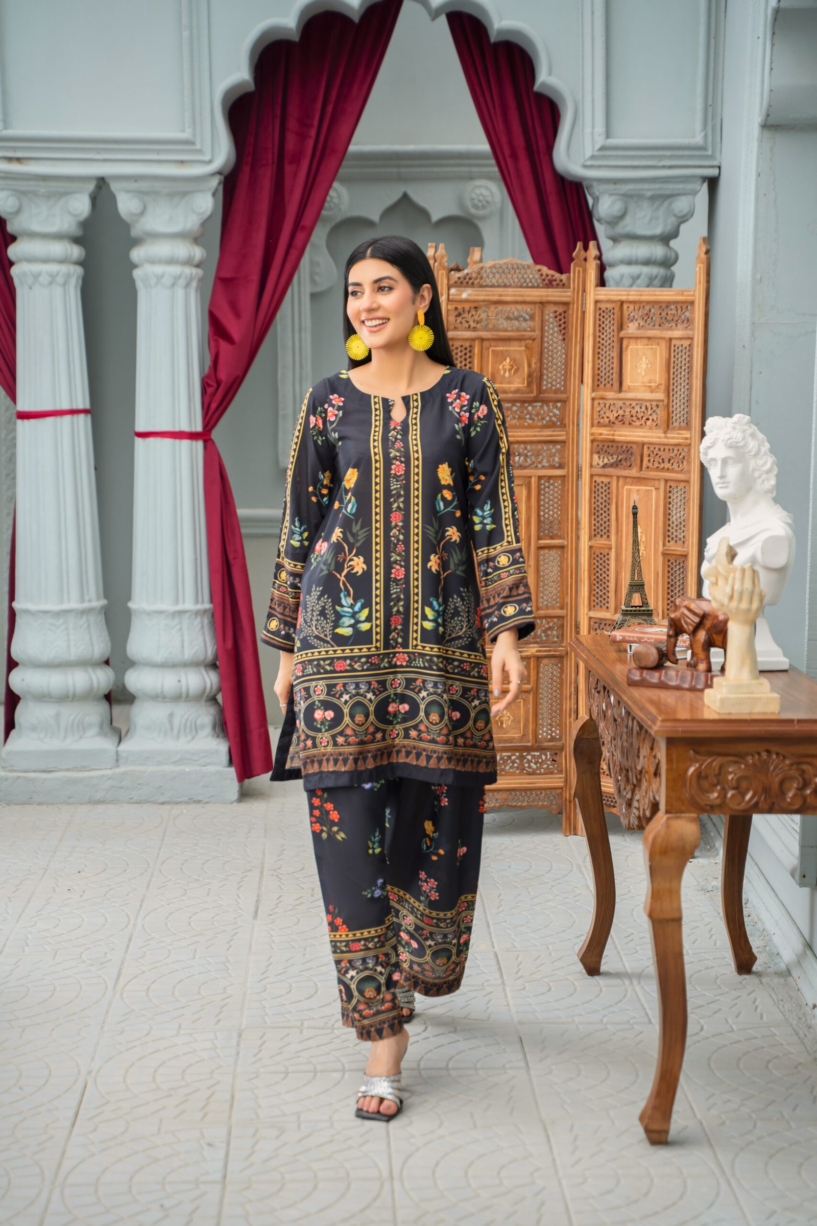 Silk Co-ord Set (Pret)