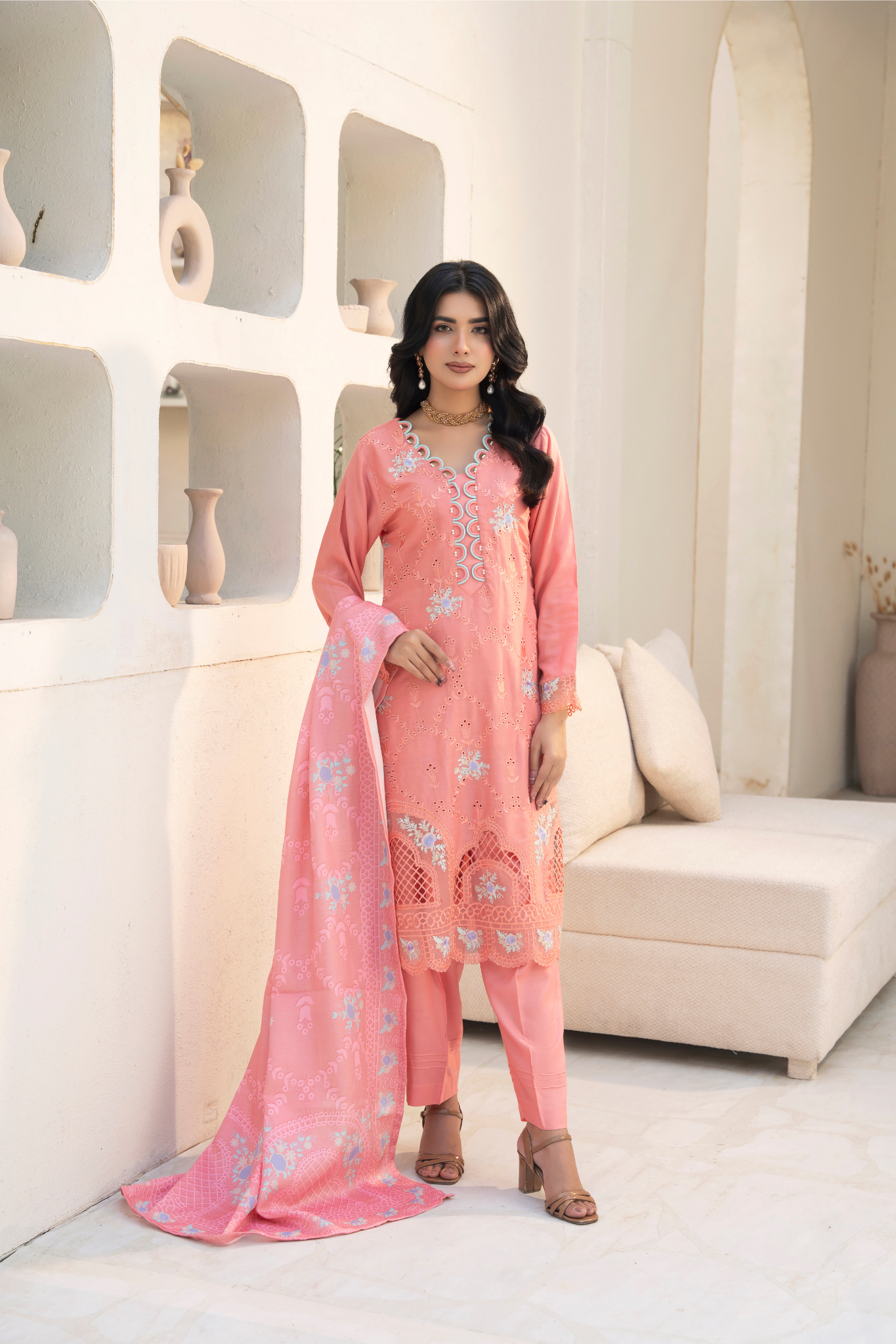 3 Piece linen suit (Pret)