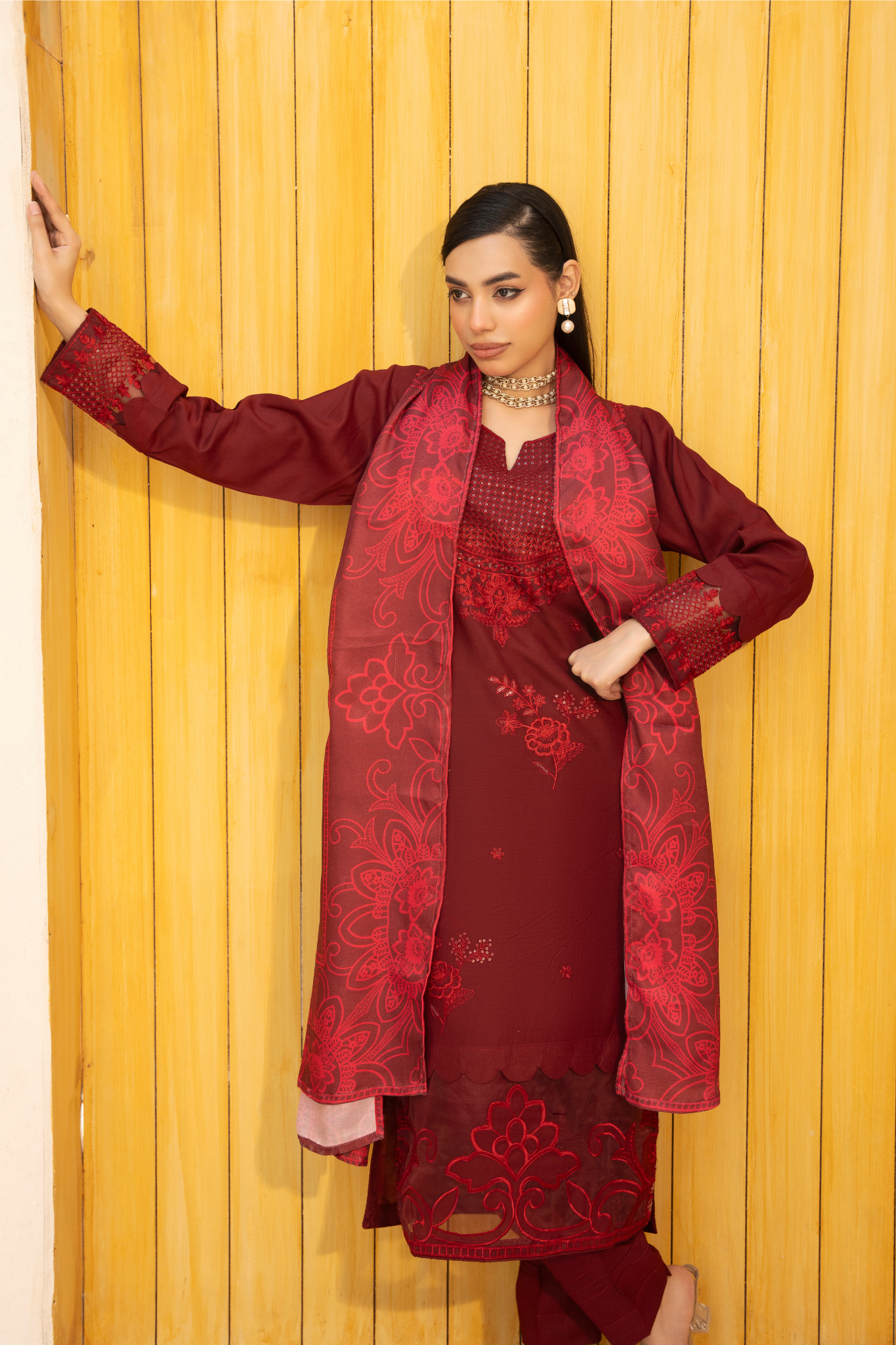 3 Piece linen suit (Pret) - Image 2
